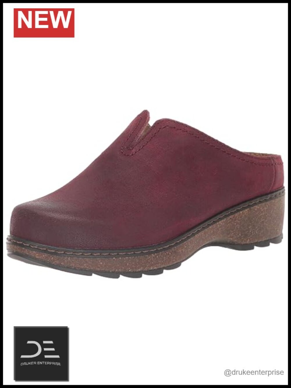 Earth Women's Kolia Leather Mule Clogs with Arch Support